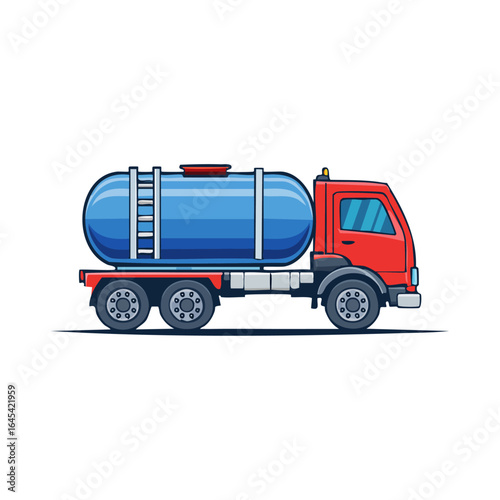 truck isolated on white background