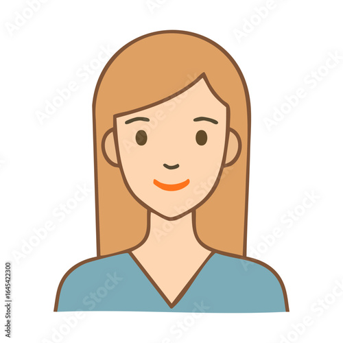vector illustration of a woman