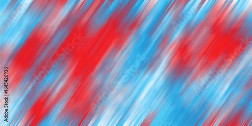 Abstract brushstroke background with red and blue blended colors modern artistic design for creative projects