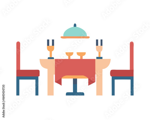 Dining Room: Where meals are formally eaten.


