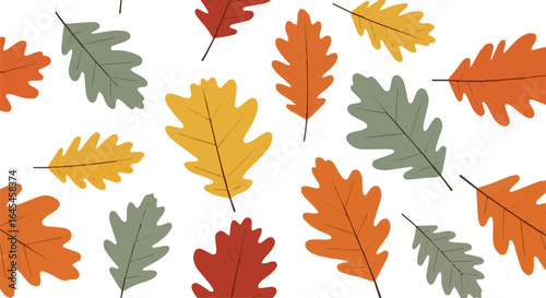 Create a kinds of autumn, leaf, leaves, fall, maple, nature, season,  vector art with white background.