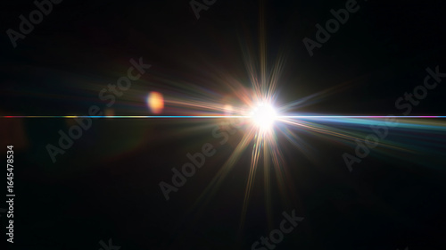 Heller Lichtblitz mit Lens Flare