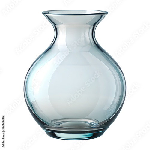 vase glass cartoon isolated on white background cutout