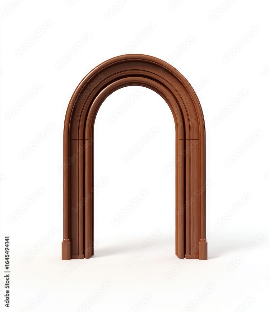 Fototapeta premium A brown archway