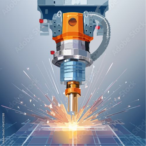 Industrial Laser Cutting Precision Metal Fabrication Technology