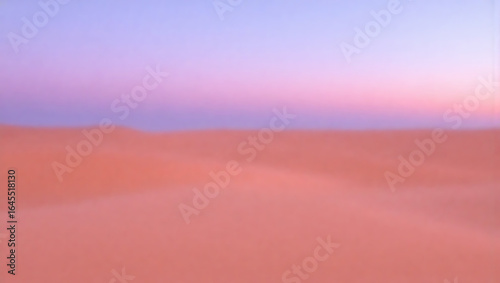 Dreamy Desert Sand Dunes at Sunset – Soft Pastel Landscape Background