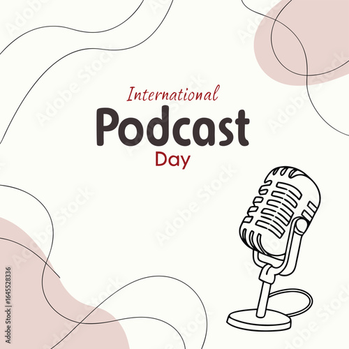 International Podcast Day Illustration