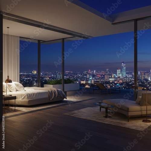 interior of a hotel room