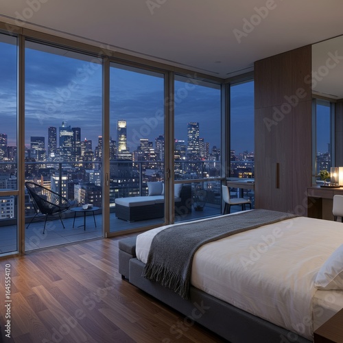 interior of a hotel room