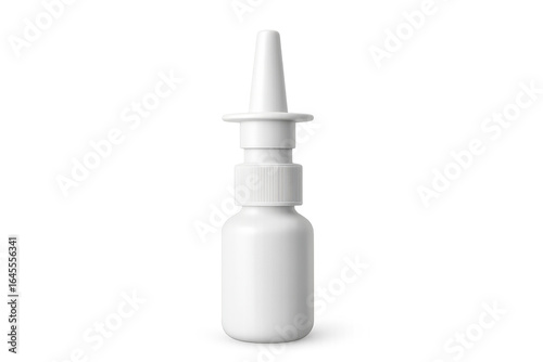 Wallpaper Mural White nasal spray bottle on transparent background, medical treatment for congestion relief Torontodigital.ca