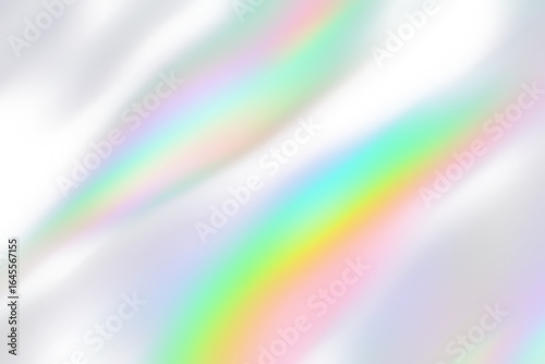 Cuadro en lienzo iridescent holographic rainbow colorful blur gradient reflection background over