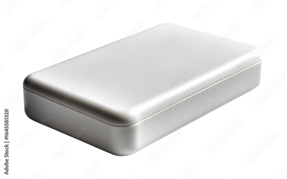 Storage box for organizing essentials home office product showcase, isolated on transparent background, png Storage box for organizing essentials home office product showcase, isolated on transparent background, png