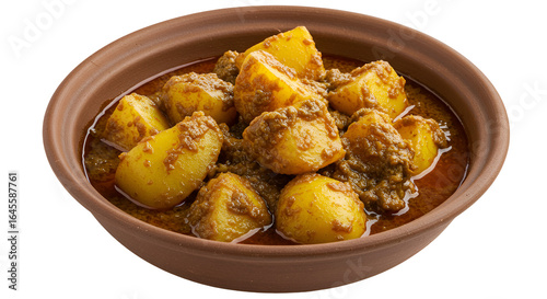  Kashmiri Dum Aloo with Aromatic Spices