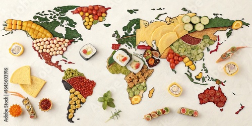 World Food Map A Culinary C...