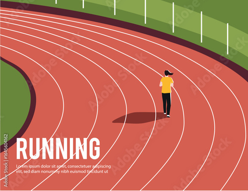 running race track