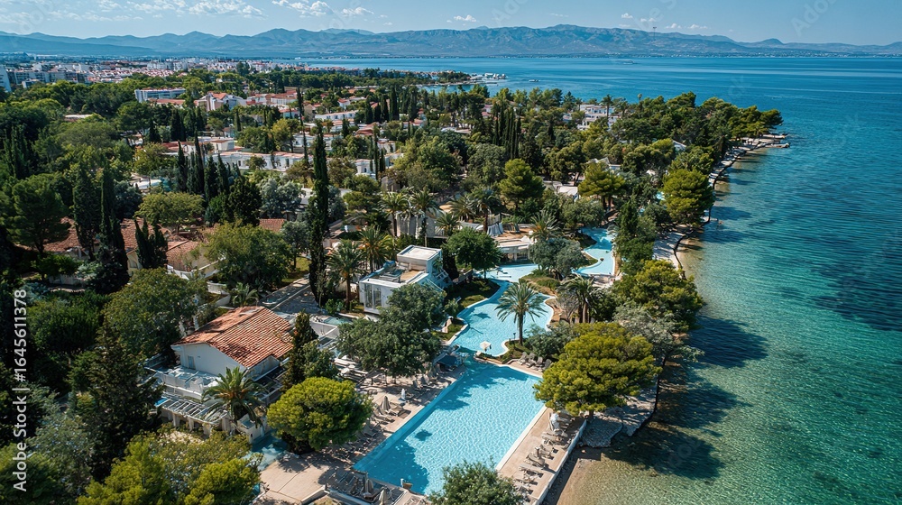 Naklejka premium resort