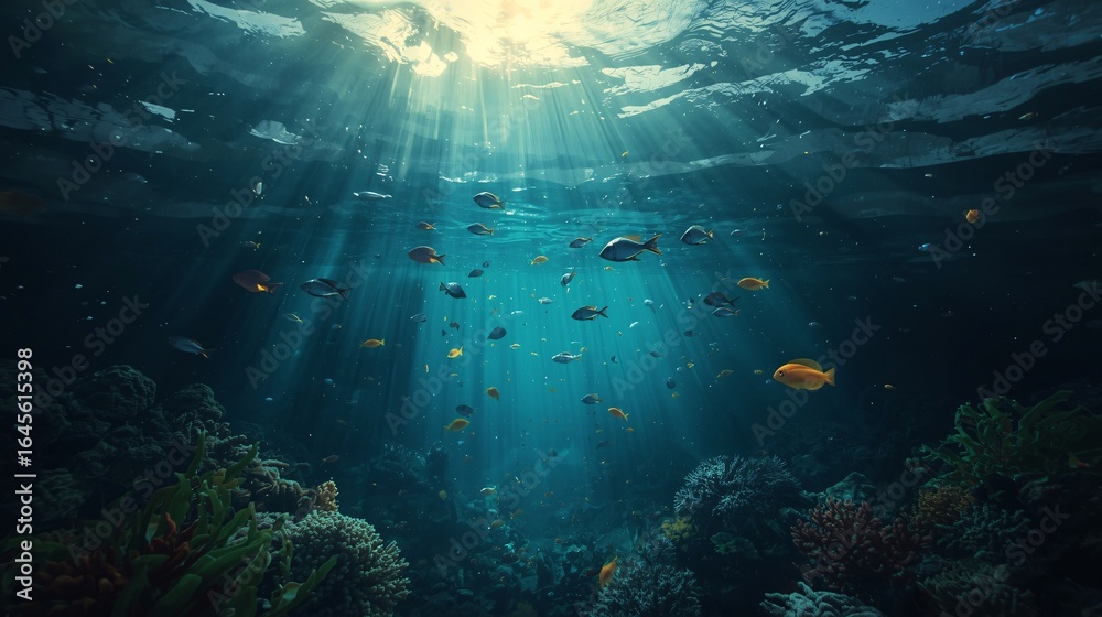 Fototapeta premium underwater