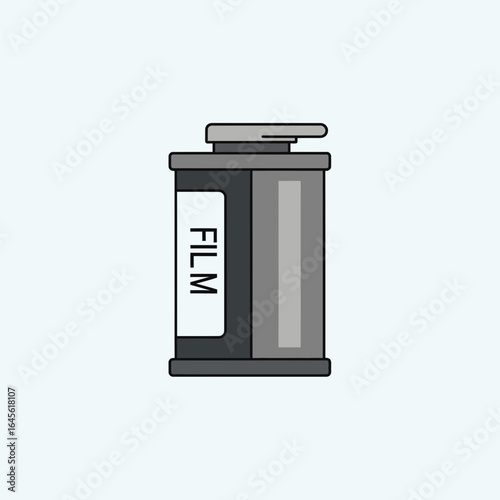 A film canister icon is displayed showing the word film.