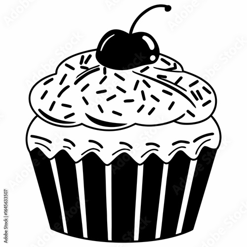 cake with cherry