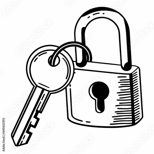 key with lock