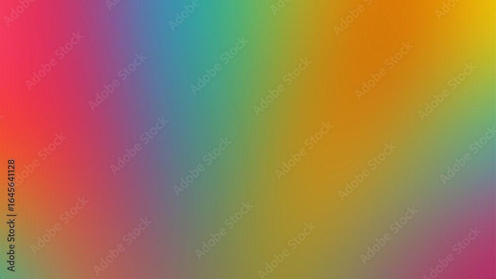 Obraz premium Gradient abstract background. Smooth soft and warm bright multicolor gradient for app, web design, web pages, banners, greeting cards. Vector illustration design