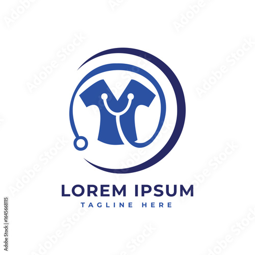 medical healthcare doctor clinic logo design modern minimal concept