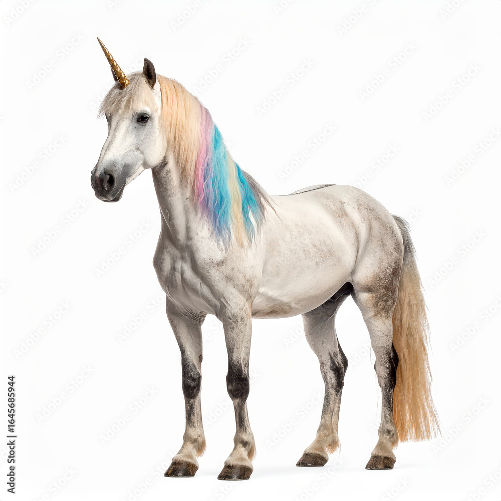Obraz premium caballo, animal, vector, blanco, ilustración, padrillo, negro, unicornio, aislada, chacras