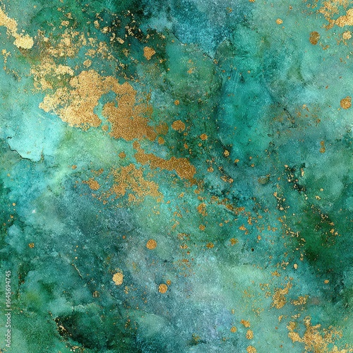 Beautiful patina texture inspired by watercolor art for creative projects and designs