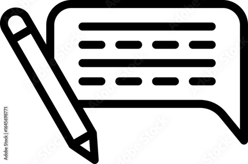 feedback icon related with simple icon for planning organizing and management 