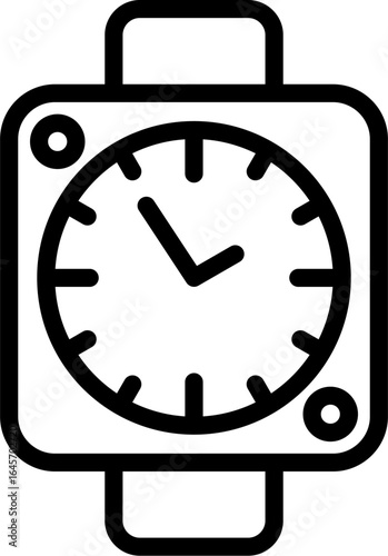 time icon related with simple icon for planning organizing and management 