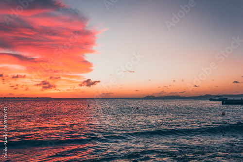 sunset on the beach, called sunset beach.