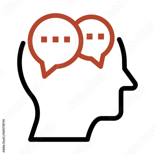 INNER DIALOG Mental Health Awareness Concept