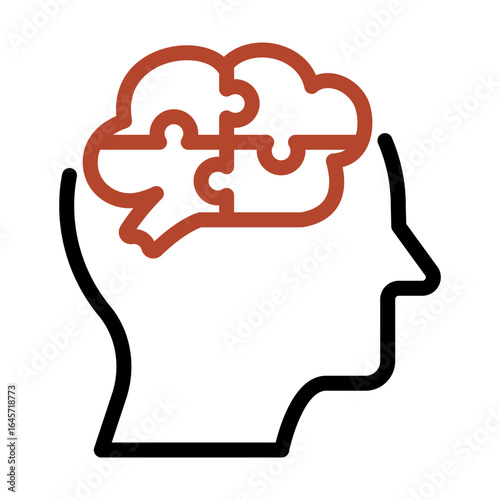 LOGICAL THINKING Mental Health Awareness Concept