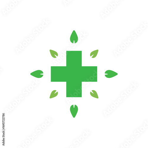 Medical Logo Vector Icon Template Illustration