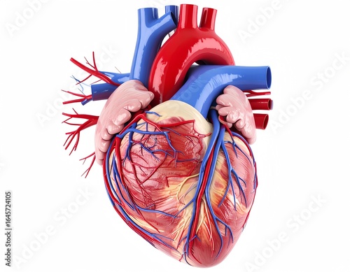 Detailed Human Heart Image