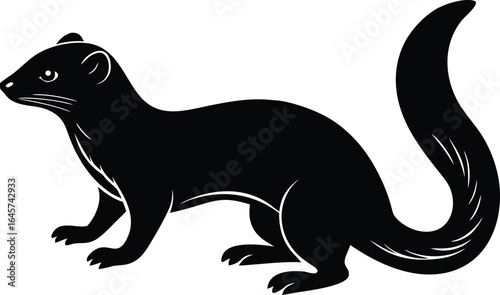 mongoose silhouette black victor 