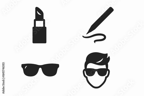 Fashion and Style Icons Set