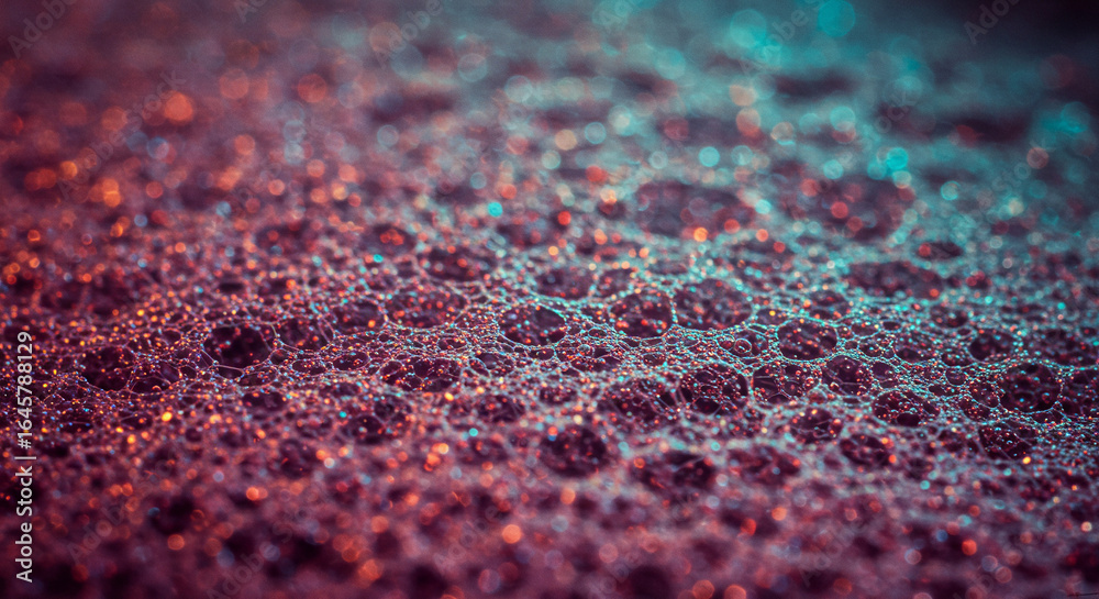 Fototapeta premium Quantum Foam Macro Visualization