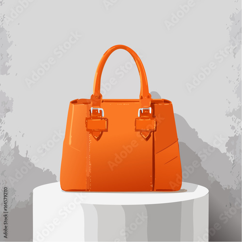 Collection of vegan leather handbags arranged in a stylish manner, showcasing ethical fashion choices
4