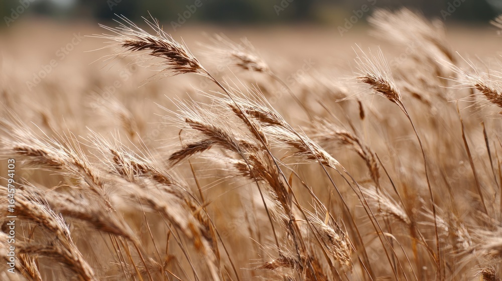 Fototapeta premium Golden wheat field