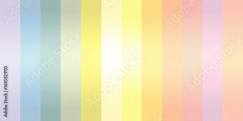 Vertical pastel color gradient stripes in soft hues of purple blue green yellow orange and pink