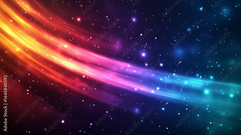 A futuristic, dynamic background with whooshing light trails and sparkling stars in shades of red, pink, and blue.
A futuristic, dynamic background with whooshing light trails and sparkling stars in shades of red, pink, and blue.