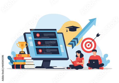 Online learning platform offers educational courses and personal development opportunities for students