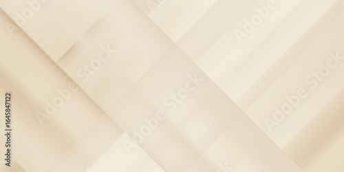 Abstract golden background with white and beige luxury glitter shapes. Golden lines luxury on cream color background. Gold elegant realistic paper cut style 3d. Vector illustration
