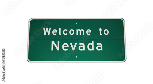 Green sign displaying 