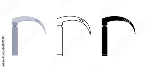 Laryngoscope medical instrument