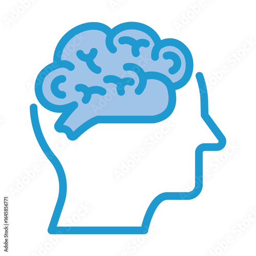 THINKING PROCESS Mental Health Awareness Concept