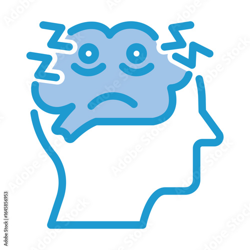 Insomnia Mental Health Awareness Concept