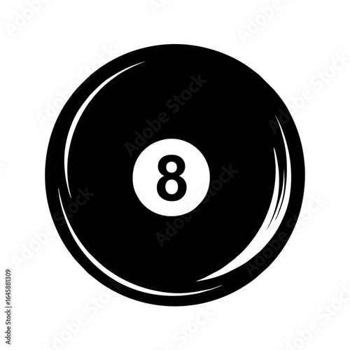 Billiard ball vector for simple logo