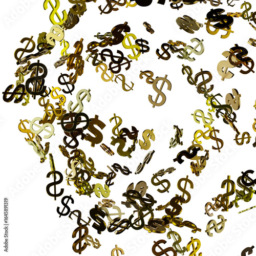 dollar falling business gro...